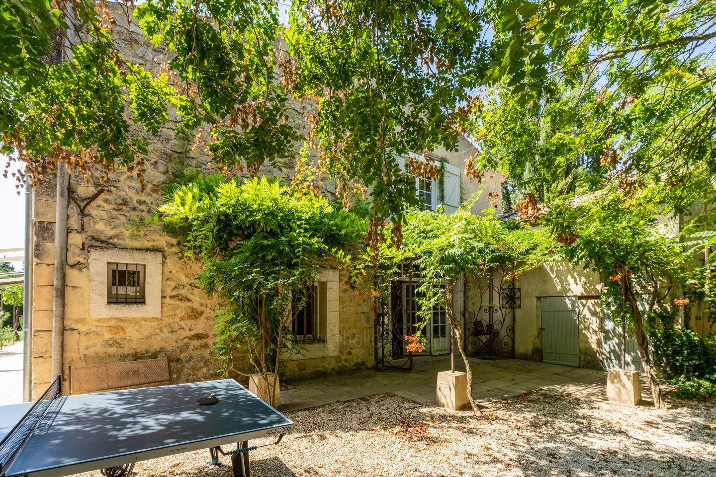 The wisteria courtyard