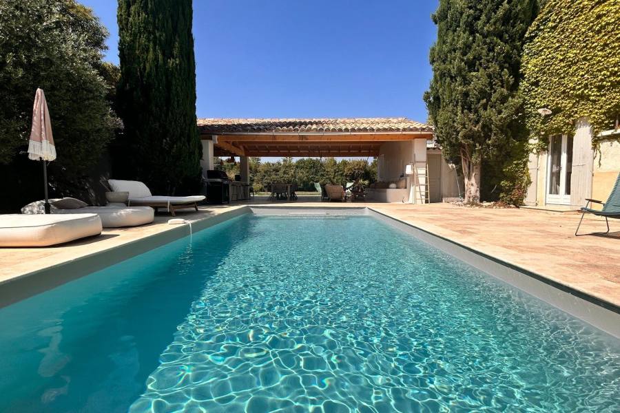 The poolhouse